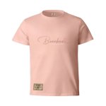 Girls T-Shirt Printed Pink Cansa Boerboel