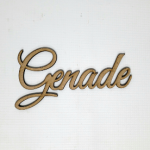 Wood Great Vibes Genade