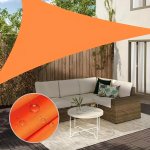 1PC Outdoor Triangle Canopy Courtyard Balcony Sunshade Sail Folding Sunshade Shed Landscape Rain Shed Suitable For Terrace/yard/deck/garden/outdoor Activities