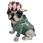 Habitat Ceramic Bulldog Statue Height: 22CM