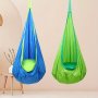 1PC Hanging Swing Chair With Inflatable Pad Hanging Hammock Cocoon Indoor And Outdoor Fun Reading Nook