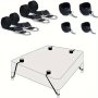 2-in-1 Bed Restraint Kit: Adjustable For All Standard Beds - Disassembly And Assembly Made Simple And Convenient