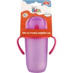 Made 4 Tots Frost Weight Cup With Flip Straw Lid Purple 300ML