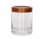 2 Piece Borosilicate Sealed Glass Jar Set - 790ML