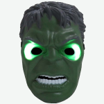 Children's Super Hero Masks With Lights - Hulk
