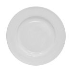 Plate White Round Porcelain 10&
