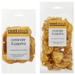Rootstock - Coriander & Paprika Crisps 120G