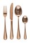 Rose Gold Stainless Steel Cutlery Set 24 Piece Pack
