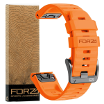 Elite 22MM Easyfit Watch Strap - Garmin - Orange