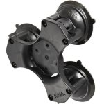 RAM Triple Suction Cup Base With Amps Hole Pattern Animal Gear