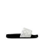 Double T Pool Slide -white black