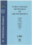 Frontiers in Electronics: High Temperature and Large Area Applications (European Materials Research Society Symposia Proceedings)