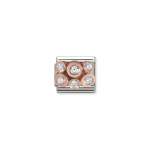 Composable Classic Link April Birthstone Rose Gold