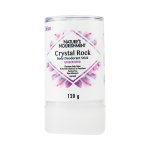 Natures Nourishment Deodorant Crystal Rock Mineral Unscented 120G