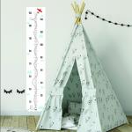 Aeroplane Height Chart Wall Sticker