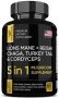 Lions Mane + Reishi Chaga Turkey Tail & Cordyceps Mushroom Supplement