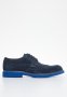 Polo Colour Brogue Suede Lace Up - Navy