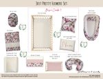 Cot Duvet Bedding Just Pretty Flowers