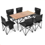 7-PIECE Camping Table And Chairs Set