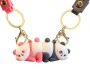 Cartoon Couple Magnetic Sticker Stickers Panda Keychain