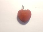 Red Jasper Small Heart Pendant F210