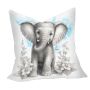 Blue Baby Elephant Luxury Scatter By Nathan Pieterse Large