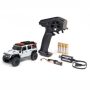 Jeep 1/30 SCX30 Wrangler White Jlu 4X4 Rtr Brushed Rock Crawler Battery & Charger Included