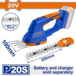 20V Cordless Garden Shear Solo Unit WJC1520