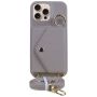 Litchi Textured Card Holder Phone Case Compatible With Iph 16PROMAX - Brown