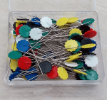 Flower Head Pins - Stitch And Go
