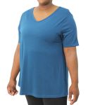 Ladies Plain Tee - 60 Navy
