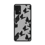 Custom Printed Tpu Cases - Samsung Galaxy A32 4G & 39 Black Butterfly& 39 By