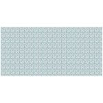 Dainty White Flower On Mint Green 3M Rectangle Tablecloth