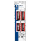 Staedtler 526T20BK4 Eraser Tradition