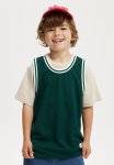 Cotton On Braxton Basketball Tank - Pine Tree Green