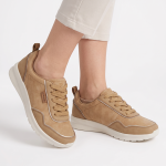 Pierre Cardin 2 Tone Sneaker - Camel - 8