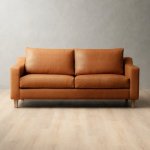 2.0M Douglas Leather Couch