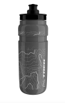 Trek Flag Water Bottle 740ML- Grey white