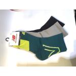 New Balance Impact Run Ankle Sock 3PK - Multi - Large