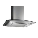 Elica 60CM Curved Glass Extractor Stainless Steel – 10 CIRCUS60