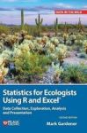 Statistics For Ecologists Using R And Excel - Data Collection Exploration Analysis And Presentation Hardcover 2nd Revised Editio