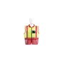 Safety Reflective Vest Dromex Yellow & Red Size Large