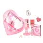 Heart Inflation Kit: Highlighter Eyeshadow Blush Lipstick Lip Gloss
