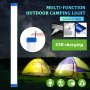 LED Emergency Light DC5V 30W 60W 80W USB Rechargeable Camping Lamps For Home Outdoor Power Failure Work Lighting