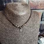 Nishka Necklaces - Spiral Charm Rudraksha Details