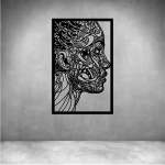 The Face - Grey L 700 X H 1400MM