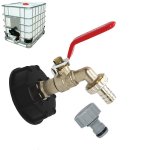 1PC 2.54 5.08CM Ibc Tank Tap Adapter Coarse Thread Garden Water Tank Quick Connect Faucet For 2.54 5.08CM And 7.62 10.16CM Hoses