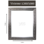 XL Wall Mirror 1200/1000 Vivienne