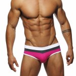 Swimwear- Pink And White Briefs