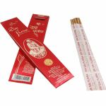 Fluxo Incense Sticks Agarbatti Single Pack - Elite Thick Hand-rolled Resinous Fragrance Sticks For Deep Spiritual Prayer & Yoga